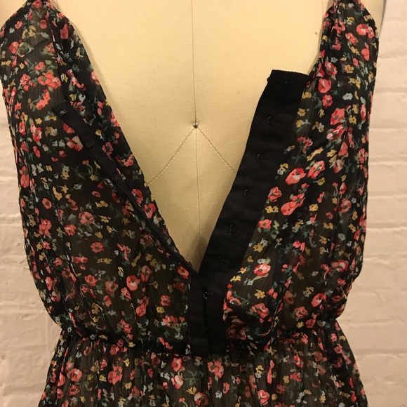 Urban Outfitters Staring At Stars Printed Spaghetti Strap Dress - Picture 6 of 7